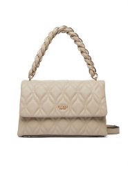 Guess Torebka Maxine HWQG97 33200 Beżowy jasny. Brązowe torebki do ręki damskie Guess, z aplikacjami, ze skóry, bez dodatków. Za 584.99 zł.