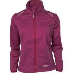 Damska wodoodporna kurtka softshell Pro-X Elements Hellen. Czerwone kurtki damskie PRO-X ELEMENTS, bez wzorów, z softshellu, bez kaptura. Za 446.50 zł.