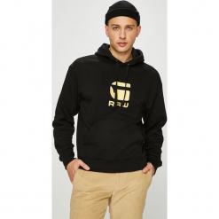 G-Star Raw - Bluza. Szare bluzy męskie G-Star Raw, z nadrukiem, z bawełny. W wyprzedaży za 339.90 zł.