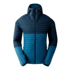 Męska Kurtka Hybrydowa Descending II. Niebieskie kurtki sportowe męskie Dare 2b, m, bez wzorów, z puchu, trekkingowe. Za 161.99 zł.