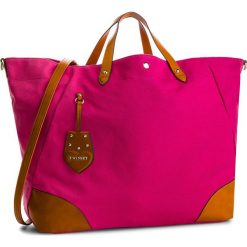 Torebka TWINSET - Shopping Orizzont OS8TAA Bic. Prov 02489. Czerwone torebki do ręki damskie Twinset, z materiału. W wyprzedaży za 429.00 zł.