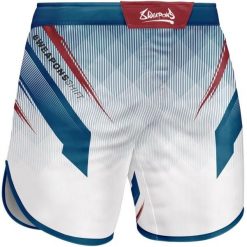 Spodenki bojówki 8 Weapons Shift. Białe krótkie spodenki sportowe męskie 8 WEAPONS, s, bez wzorów, z elastanu, na fitness i siłownię. Za 289.00 zł.