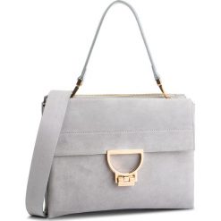 Torebka COCCINELLE - DD6 Arlettis Suede E1 DD6 12 06 01 Lunar N03. Szare torebki do ręki damskie Coccinelle, bez wzorów, ze skóry, bez dodatków. W wyprzedaży za 1,019.00 zł.
