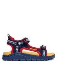 Primigi Sandały AVANT 1491000 Granatowy. Niebieskie sandały chłopięce Primigi, z materiału, bez zapięcia. Za 189.99 zł.