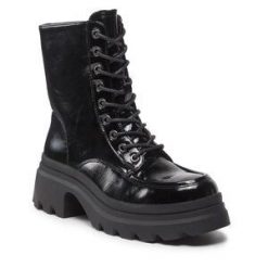 Trapery DeeZee. Czarne kozaki damskie DeeZee. Za 229.99 zł.