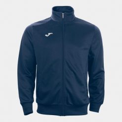 Bluza do piłki nożnej męska Joma Gala. Niebieskie bluzy sportowe męskie Joma, l, bez wzorów, bez kaptura, do piłki nożnej. Za 143.90 zł.