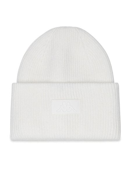 Kappa Czapka KAP-U3-001-AW24 Biały. Białe czapki i kapelusze damskie Kappa, na zimę, bez wzorów, z syntetyku. Za 59.99 zł.