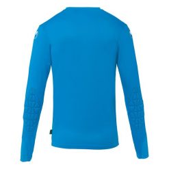 Koszulka bramkarska Uhlsport Prediction. Białe koszulki sportowe męskie Uhlsport, l, bez wzorów, z bawełny, bez kołnierzyka, bez ramiączek, do piłki nożnej. Za 180.50 zł.