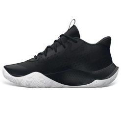 Buty do koszykówki Under Armour Jet '23. Czarne buty sportowe męskie Under Armour, bez zapięcia, do koszykówki. Za 231.99 zł.