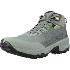 Buty turystyczne damskie Mammut Sertig II Mid GTX. Zielone obuwie sportowe damskie Mammut, bez wzorów, trekkingowe. Za 783.00 zł.