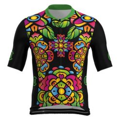 Koszulka rowerowa męska Ottima Polynesia. Czarne buty sportowe męskie C-LAB, bez zapięcia, rowerowe. Za 412.50 zł.