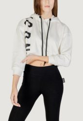 Bluza Kobieta ICON. Czarne bluzy sportowe damskie ICON, xs, bez wzorów, z bawełny, z kapturem. Za 304.65 zł.