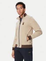 Aeronautica Militare Bluza 262FE2089UF00662 Beżowy ciemny Regular Fit. Brązowe bluzy męskie Aeronautica Militare, l, bez wzorów, z bawełny, bez kaptura. Za 664.99 zł.