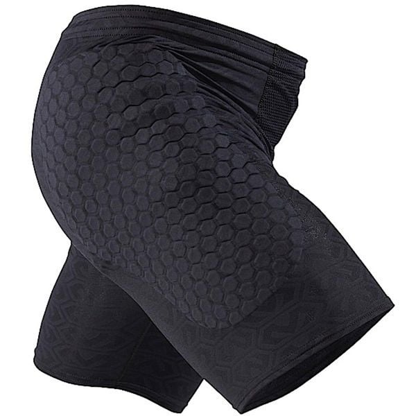 Szorty McDavid Hex Striker. Czarne krótkie spodenki sportowe męskie MCDAVID, l, bez wzorów, z elastanu. Za 275.40 zł.