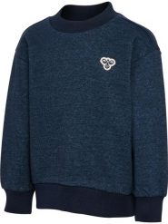 Hummel Bluza hmlMINI LOOSE DNM CREWNECK BEE z bawełny organicznej – DRESS BLUES. Niebieskie bluzy damskie Hummel, z aplikacjami, z bawełny, bez kaptura. Za 148.92 zł.