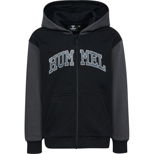 Dziecięca bluza z kapturem Hummel hmlALVIN. Szare bluzy dla chłopców Hummel, bez wzorów, bez ramiączek, z kapturem. Za 181.50 zł.