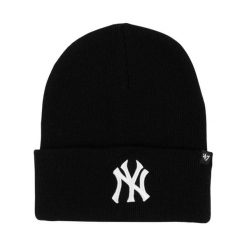 Czapka New York Yankees czarna B-HYMKR17ACE-BKAF. Czarne czapki i kapelusze męskie Adidas, bez wzorów, z syntetyku, sportowe. Za 96.99 zł.