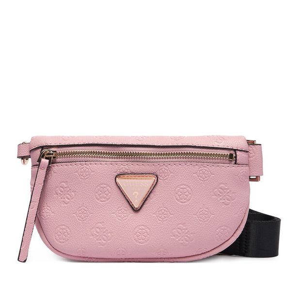 Torebka Guess. Czerwone listonoszki damskie Guess, z aplikacjami, bez dodatków. Za 494.99 zł.