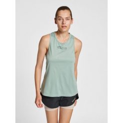 Damski tank top Hummel TE Tola. Niebieskie obuwie sportowe damskie Hummel, bez wzorów, na fitness i siłownię. Za 137.00 zł.
