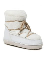 DeeZee Śniegowce NS9034-01 Biały. Białe śniegowce i trapery damskie DeeZee, z materiału. Za 131.99 zł.