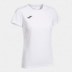 Koszulka do biegania damska Joma Combi z krótkim rękawem. Niebieskie t-shirty i topy dla dziewczynek Joma, bez wzorów, z materiału, bez ramiączek. Za 131.50 zł.