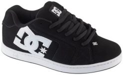 DC Shoes Net DC302361-BLW Czarne 45. Czarne trampki męskie DC Shoes, bez wzorów, bez zapięcia. Za 336.34 zł.
