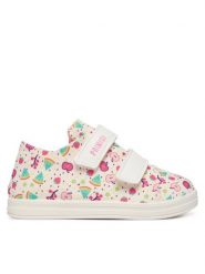 Primigi Półbuty 1355033 Biały. Białe półbuty dziewczęce Primigi, bez wzorów, z materiału, bez zapięcia. Za 189.99 zł.