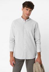 Koszula casual K-HORAS. Koszule męskie Volcano, m, bez wzorów, z bawełny, casualowe, bez kołnierzyka, bez ramiączek. Za 149.99 zł.