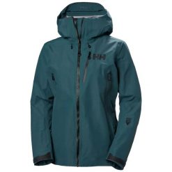 Damska kurtka wodoodporna Helly Hansen Odin 9 Worlds 3.0. Zielone kurtki damskie Helly Hansen, bez wzorów, bez kaptura. Za 2,001.00 zł.