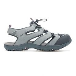 Sandały damskie Westshore IV. Szare obuwie sportowe damskie Regatta, bez wzorów, z poliesteru, trekkingowe. Za 399.99 zł.