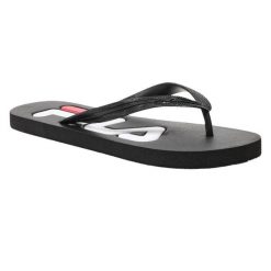 Japonki Męskie Troy. Czarne klapki męskie Fila, z materiału. Za 41.99 zł.