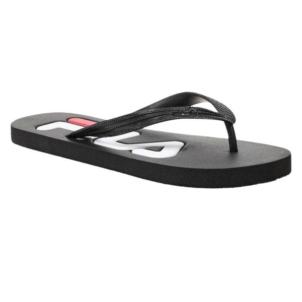 Japonki Męskie Troy. Czarne klapki męskie Fila, z materiału. Za 43.99 zł.