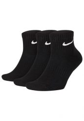 Skarpety Everyday Cushion Ankle 3 Pary. Czarne skarpety męskie Nike, bez wzorów, z bawełny. Za 59.99 zł.