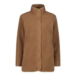 Bluza damska turystyczna CMP 34P0666. Brązowe bluzy damskie CMP, s, bez wzorów, z materiału, z kapturem. Za 381.30 zł.