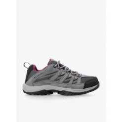 Buty turystyczne damskie Columbia Crestwood Waterproof. Szare trekkingi damskie Columbia, trekkingowe. Za 335.99 zł.
