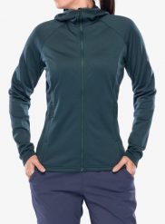 Bluza damska z kapturem Montane Protium Hoodie. Zielone bluzy damskie Montane, l, bez wzorów, z elastanu, z kapturem. Za 269.49 zł.