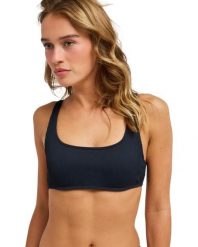 Stanik bikini dla Kobiety ROXY LOVE Czarny. Szare bikini damskie Roxy, xl, bez wzorów. Za 189.99 zł.