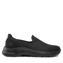 Półbuty Skechers. Czarne półbuty na co dzień męskie Skechers, bez zapięcia. Za 339.99 zł.