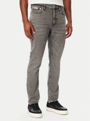 Calvin Klein Jeans Jeansy LV04RH729G Szary Slim Taper Fit. Szare jeansy męskie Calvin Klein Jeans. Za 409.99 zł.