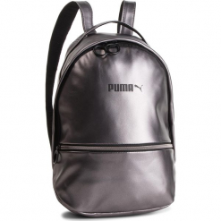 Plecak PUMA - Prime Classics 075407 Silver. Szare plecaki damskie marki Puma, ze skóry ekologicznej, eleganckie. W wyprzedaży za 169.00 zł.