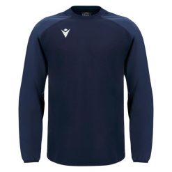 Treningowy top Macron Granite Contact. Niebieskie koszulki sportowe męskie Macron, bez wzorów, bez kołnierzyka, bez ramiączek. Za 406.00 zł.