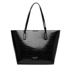 Torebka Nine West. Czarne torebki do ręki damskie Nine West, bez wzorów, bez dodatków. Za 279.99 zł.