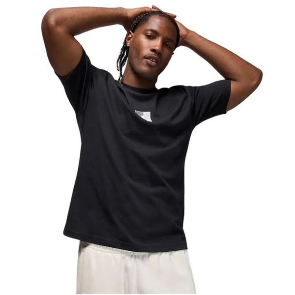 Koszulka męska Jordan Brooklyn - HQ8942-010. Czarne koszulki sportowe męskie Jordan, m, bez wzorów, bez kołnierzyka, bez ramiączek, do koszykówki. Za 194.35 zł.