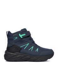 Quiksilver Śniegowce CEO-BP87-26122 Granatowy. Niebieskie buty zimowe chłopięce Quiksilver, bez wzorów, z materiału, bez zapięcia. Za 229.99 zł.