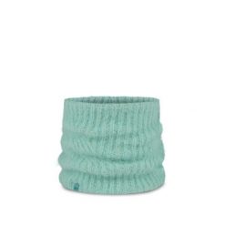 Bandana BUFF KNITTED & FLEECE NECKWARMER EYLA MINT. Zielone szaliki i chusty damskie Buff, na zimę, bez wzorów, sportowe. W wyprzedaży za 118.93 zł.