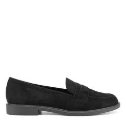 Mokasyny DeeZee. Czarne mokasyny damskie DeeZee. Za 119.99 zł.