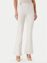 Guess Spodnie materiałowe W5YB0I KCMU2 Écru Regular Fit. Spodnie materiałowe damskie Guess, xxl, z aplikacjami, z materiału. Za 289.99 zł.