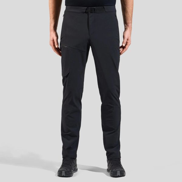 Spodnie tech. męskie Odlo Pants regular length ASCENT. Czarne spodnie snowboardowe męskie Odlo, m, bez wzorów, z elastanu, narciarskie. Za 511.15 zł.
