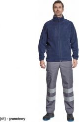 Kurtka męska CERVA BHADRA FLEECE - kurtka granatowy XS. Niebieskie kurtki męskie CERVA, m, bez wzorów, bez kaptura. Za 74.69 zł.
