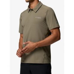 Koszulka polo męska Columbia Diamond Peak Pro Polo. Zielone koszulki polo męskie Columbia, m, bez wzorów, bez ramiączek. Za 305.79 zł.